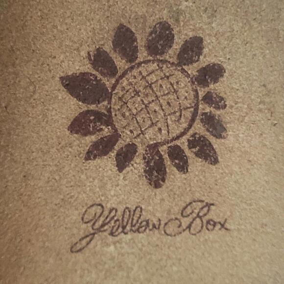 Yellow Box Brand Tan Leather w/Molded Cork Footbed and Rubber Sole - Size 8 - Picture 7 of 8